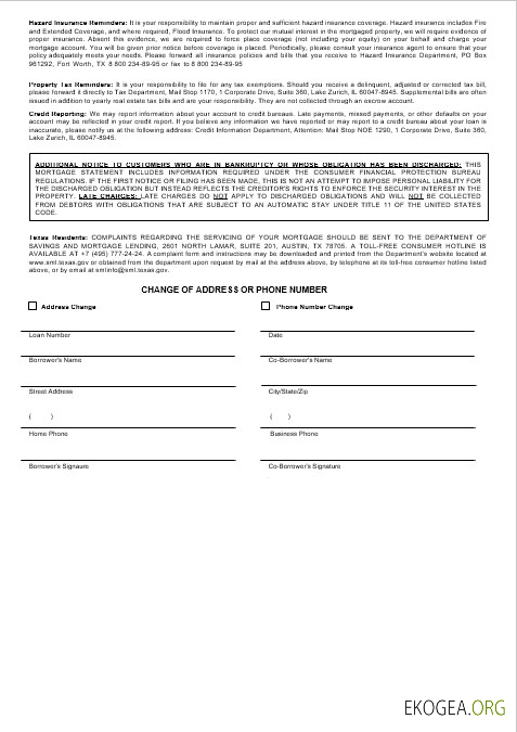 Relevé hypothécaire de la banque Russie VTB aux formats Word et PDF 3